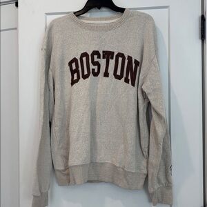 Boston Beige Sweatshirt
